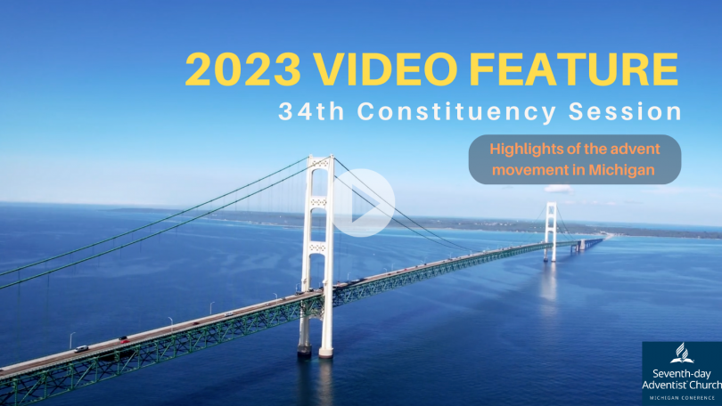 The video feature shared during the presidential report detailing God's leading in the lives of Michigan Adventists & community members from 2018 - 2022.