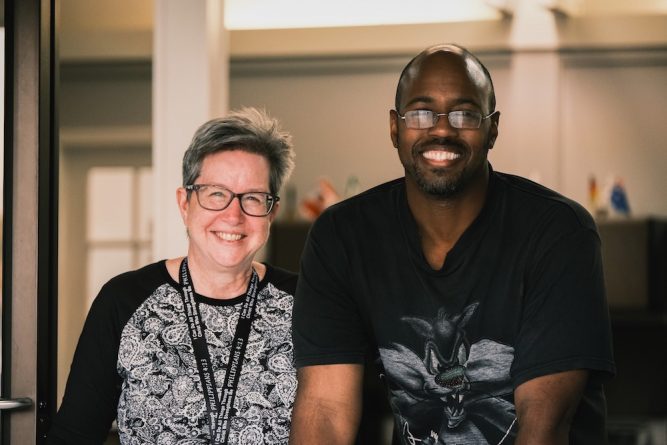 Wardell (right) is the prayer warrior of the Kentwood team. He says prayer is crucial if you "want to make Discovering Revelation a God-led event." Heart preparation through prayer & fasting is important to Wardell.