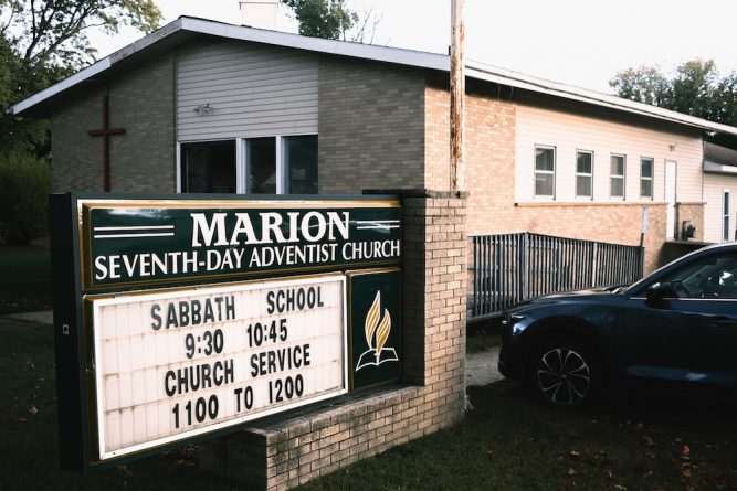 The Marion church has been blessed with 18 guests who have attended their series. The population of Marion is about 800.