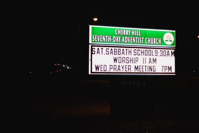 On opening night, the Cherry Hill church had 13 visitors for a total of 25 attendees.
